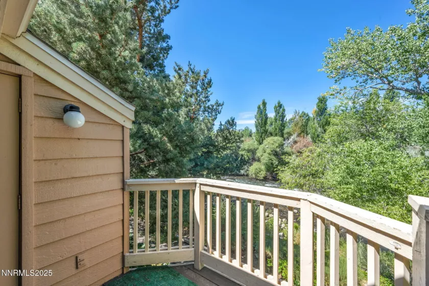 view from the deck