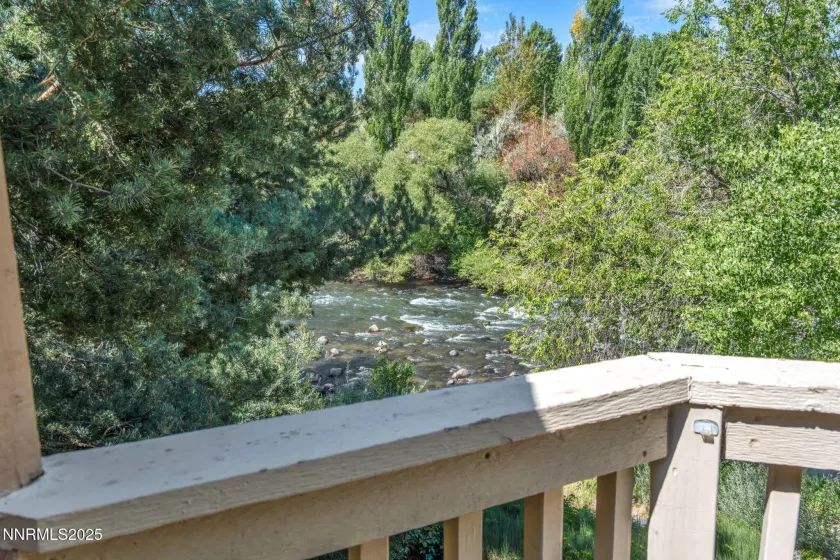 view from the deck