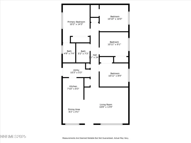 150 Cedar, Fernley, Nevada 89408, 4 Bedrooms Bedrooms, ,2 BathroomsBathrooms,Residential,Residential,Cedar,250054668