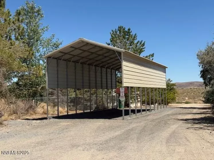 Covered RV Parking Space