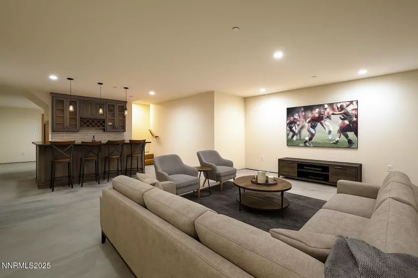 Downstairs Media/Den/Family Room
