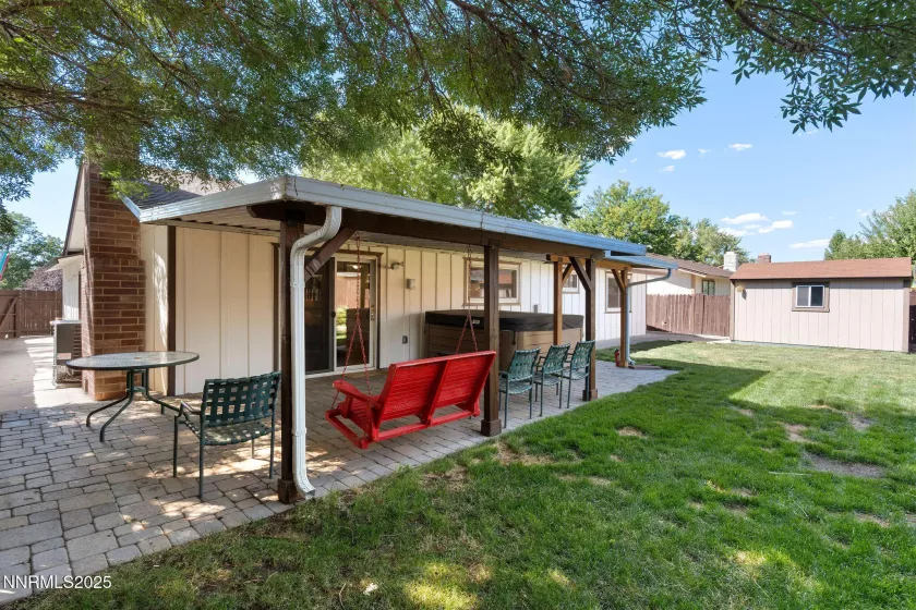 Patio and Backyard