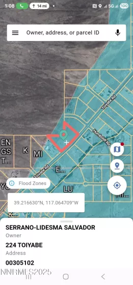 224 Toiyabe, Austin, Nevada 89310, ,Land,Residential,Toiyabe,250055279