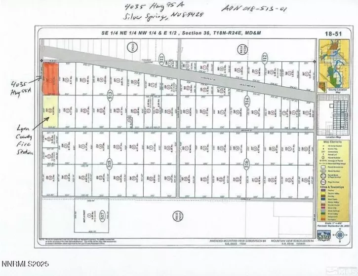 4035 Veterans Memorial, Silver Springs, Nevada 89429, ,Land,Residential,Veterans Memorial,250055374