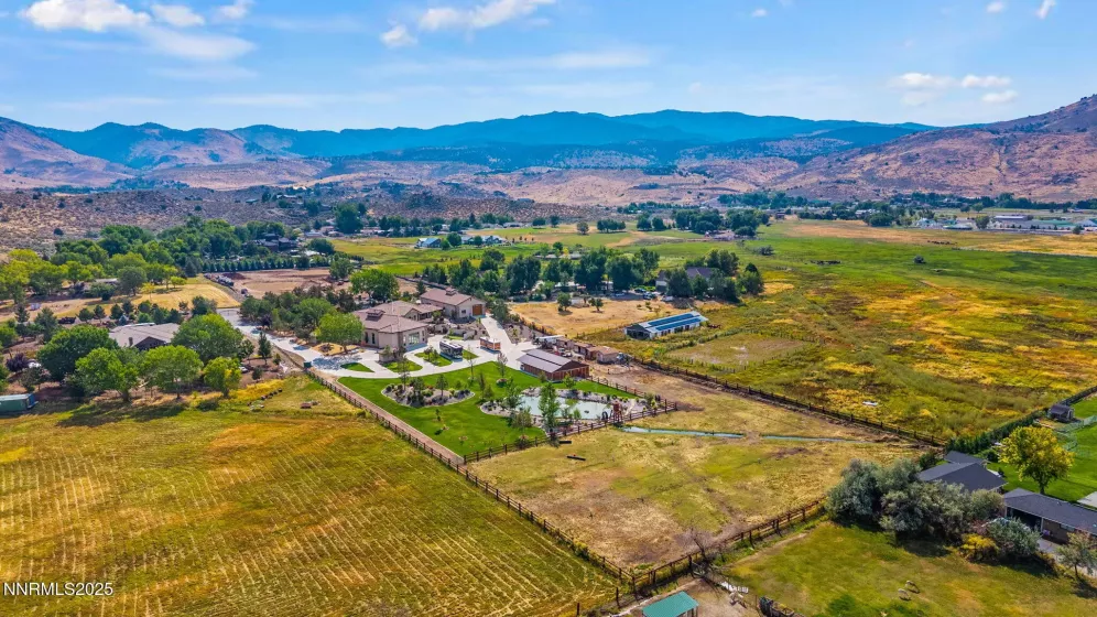 Full Aerial with Pasture