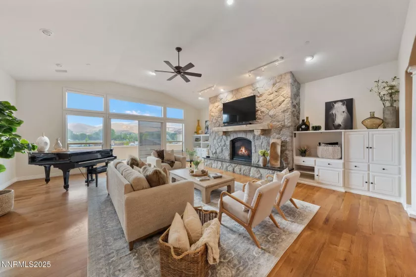 Great Room, Floor to Ceiling Windows, Sierra Nevada Views