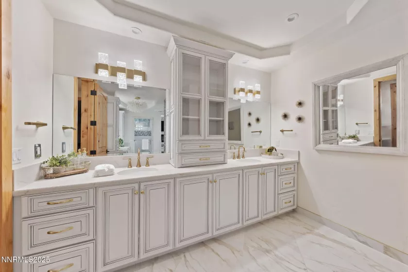 Primary Bathroom Dual Sinks