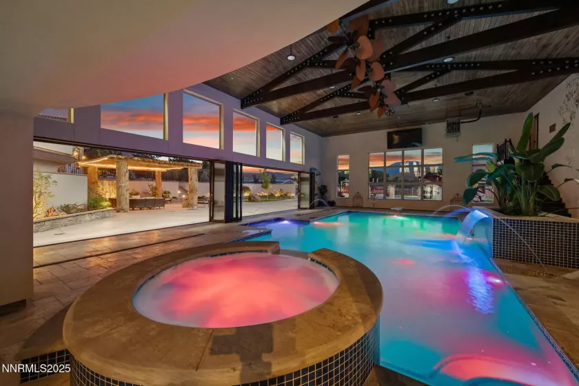 Indoor Pool and Hot Tub