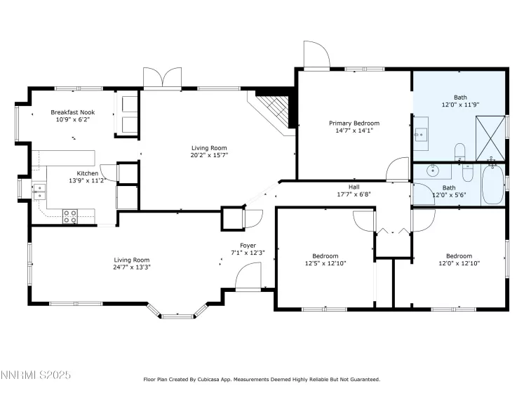 607 Stagecoach, Gardnerville, Nevada 89410, 3 Bedrooms Bedrooms, ,2 BathroomsBathrooms,Residential,Residential,Stagecoach,250055572