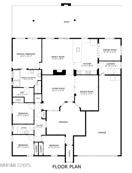 6581 Voyage, Sparks, Nevada 89436, 4 Bedrooms Bedrooms, ,2 BathroomsBathrooms,Residential,Residential,Voyage,250055761