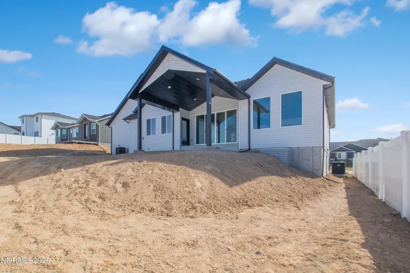 Previou build showing covered patio option