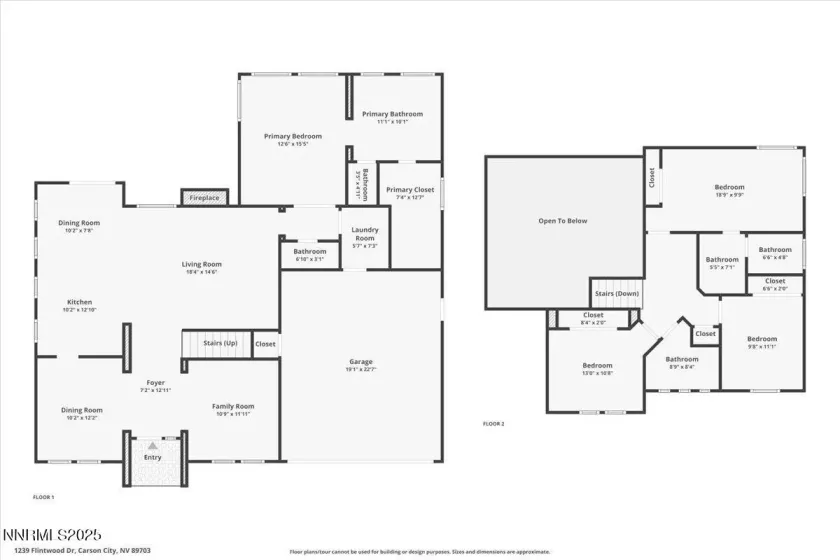 1239 Flintwood, Carson City, Nevada 89703, 4 Bedrooms Bedrooms, ,4 BathroomsBathrooms,Residential,Residential,Flintwood,250055781