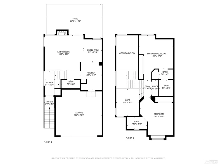 4071 Snowshoe, Reno, Nevada 89502, 2 Bedrooms Bedrooms, ,3 BathroomsBathrooms,Residential,Residential,Snowshoe,250004243