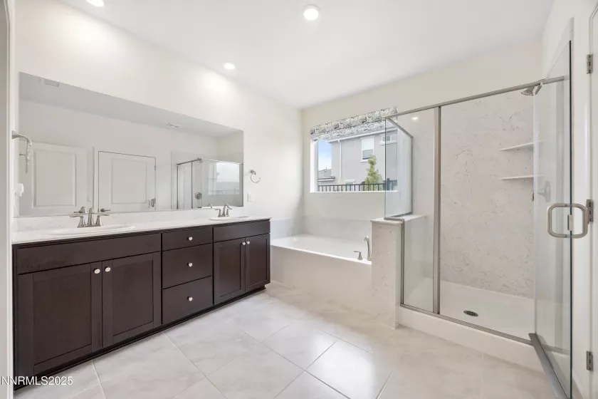 standing shower