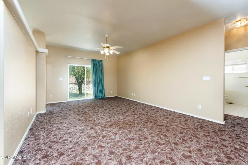 Dining room from living room