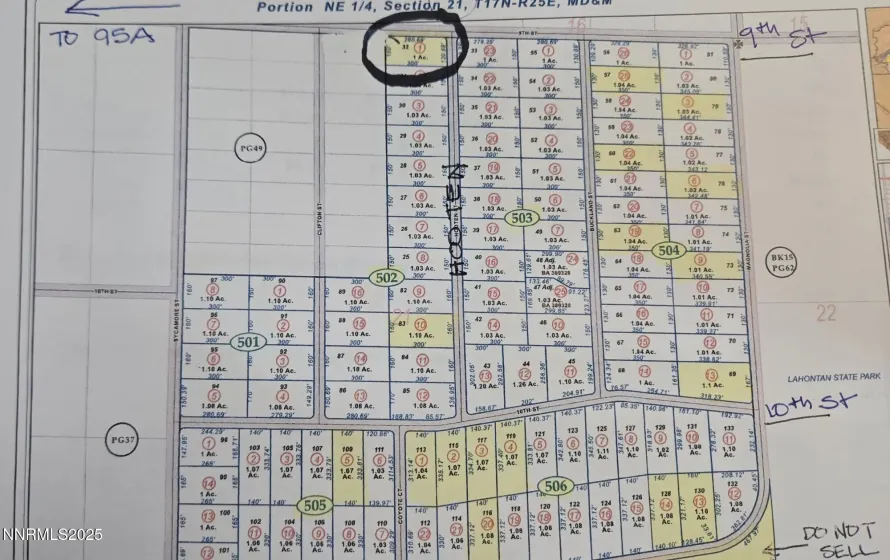 8015 Hooten, Silver Springs, Nevada 89429, ,Land,Residential,Hooten,250056245