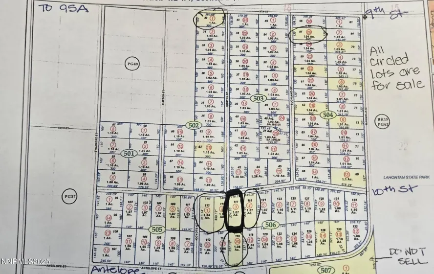 3765 10th, Silver Springs, Nevada 89429, ,Land,Residential,10th,250056259