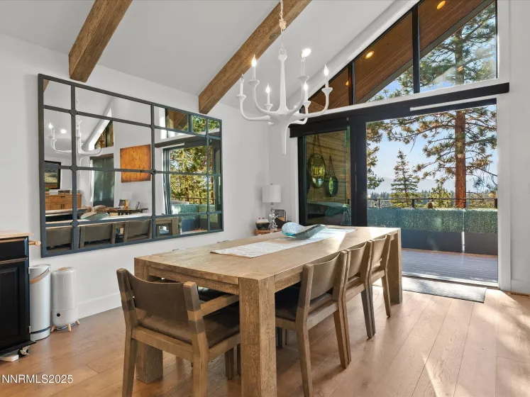 Dining area, great room