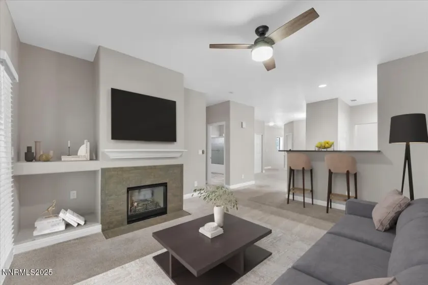 Virtually Staged Living