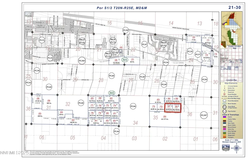 98 Alpine Drive, Fernley, Nevada 89408, ,Land,Residential,Alpine Drive,250056795