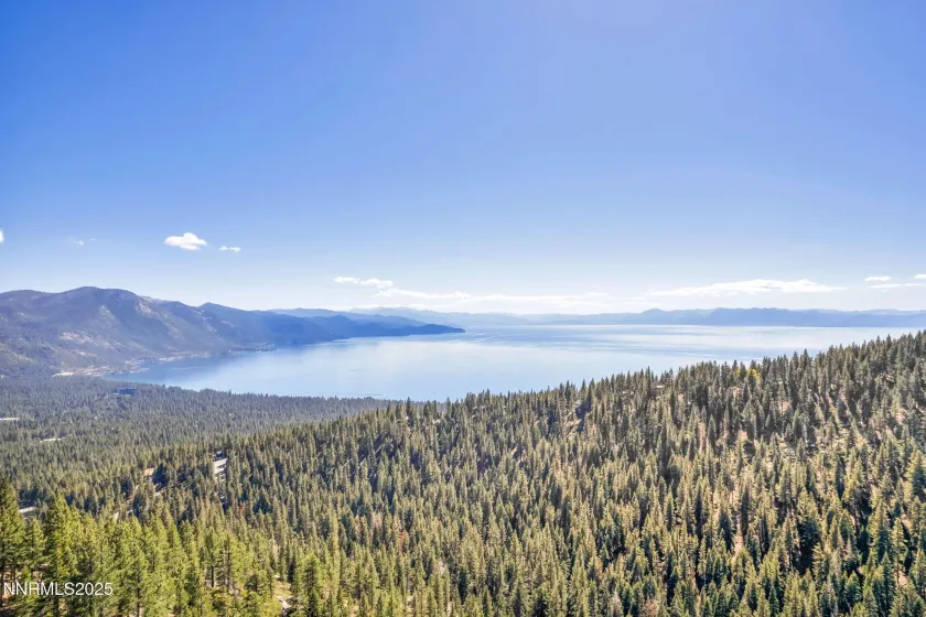 Aerial of Lake Tahoe
