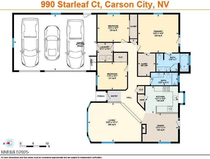 990 Starleaf, Carson City, Nevada 89705, 3 Bedrooms Bedrooms, ,2 BathroomsBathrooms,Residential,Residential,Starleaf,250056958