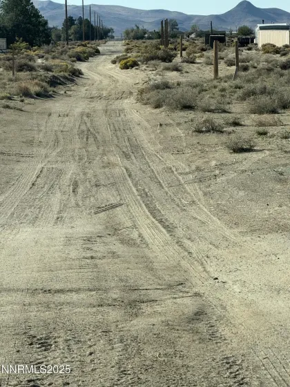 Road to the property