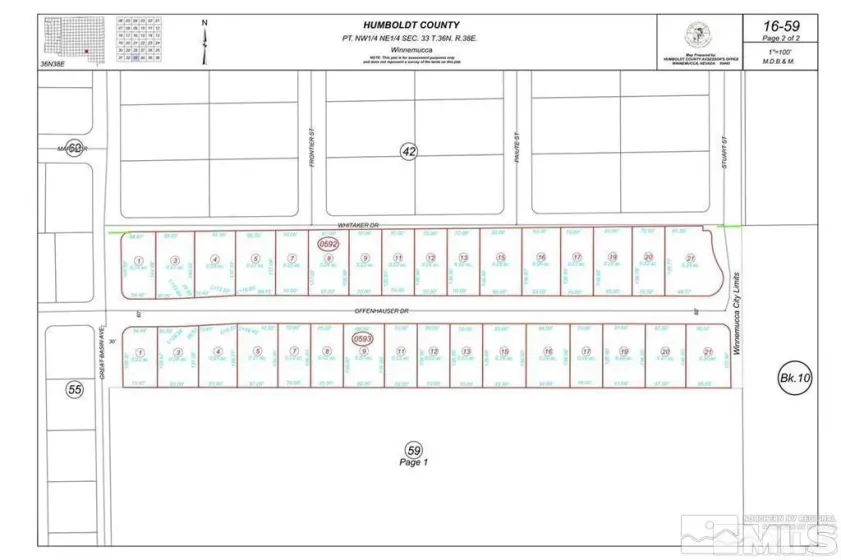 Lot 16059209 Offenhauser, Winnemucca, Nevada 89445, ,Land,Residential,Offenhauser,240013230