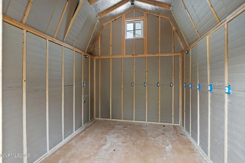 outdoor shed