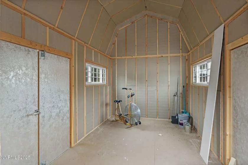 outdoor shed