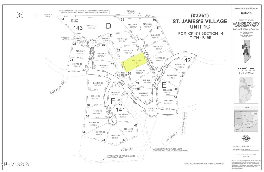 177 Nottingham, Reno, Nevada 89511, ,Land,Residential,Nottingham,250057131