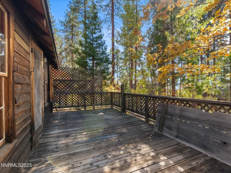 Cabin 1 deck