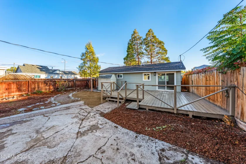 BACKYARD DECK