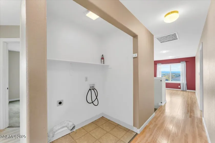 Laundry upstairs
