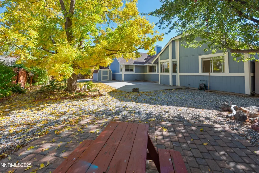 Rear Patio