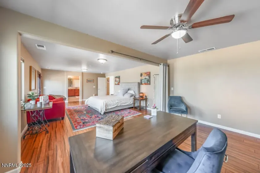 Primary bedroom- office or sitting area