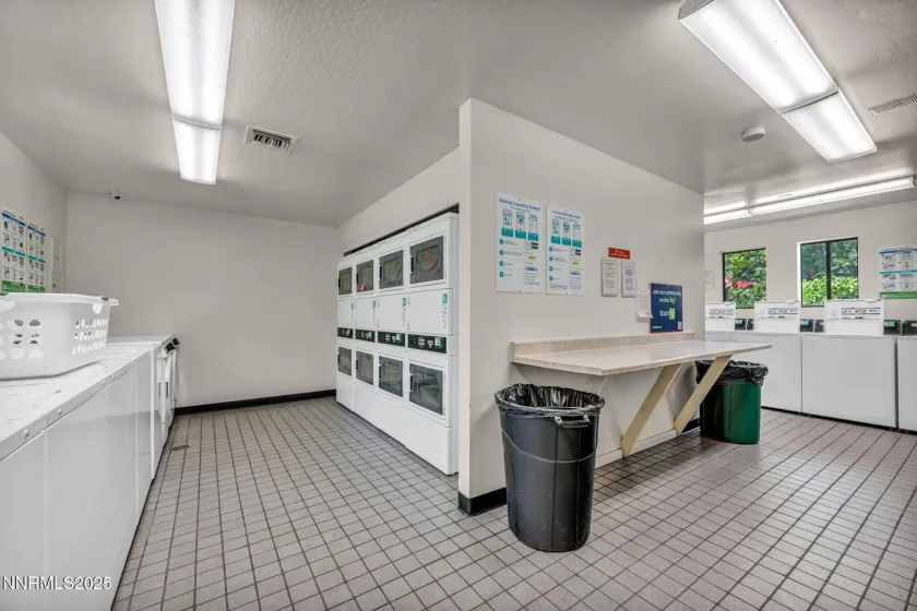 On site laundry room is clean and convenient!