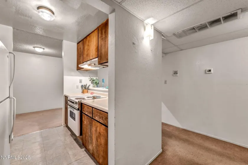 Easy access kitchen with breakfast bar.