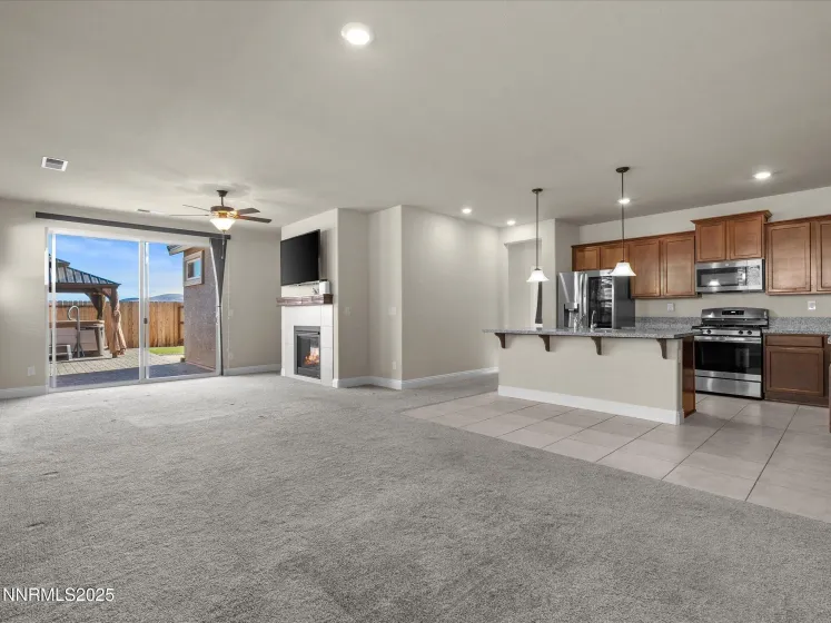kitchen, living room kitchen, living room