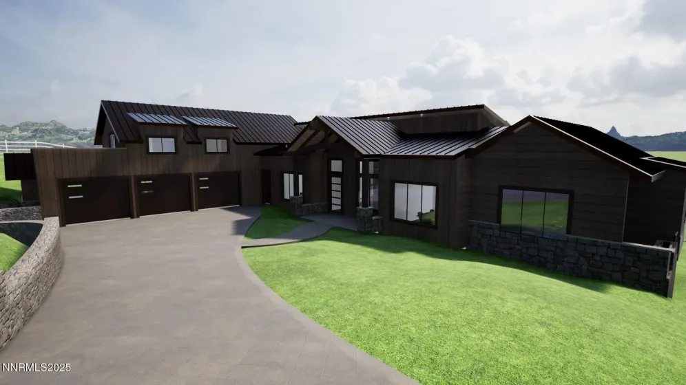 Front exterior view (rendering) Front exterior view (rendering)