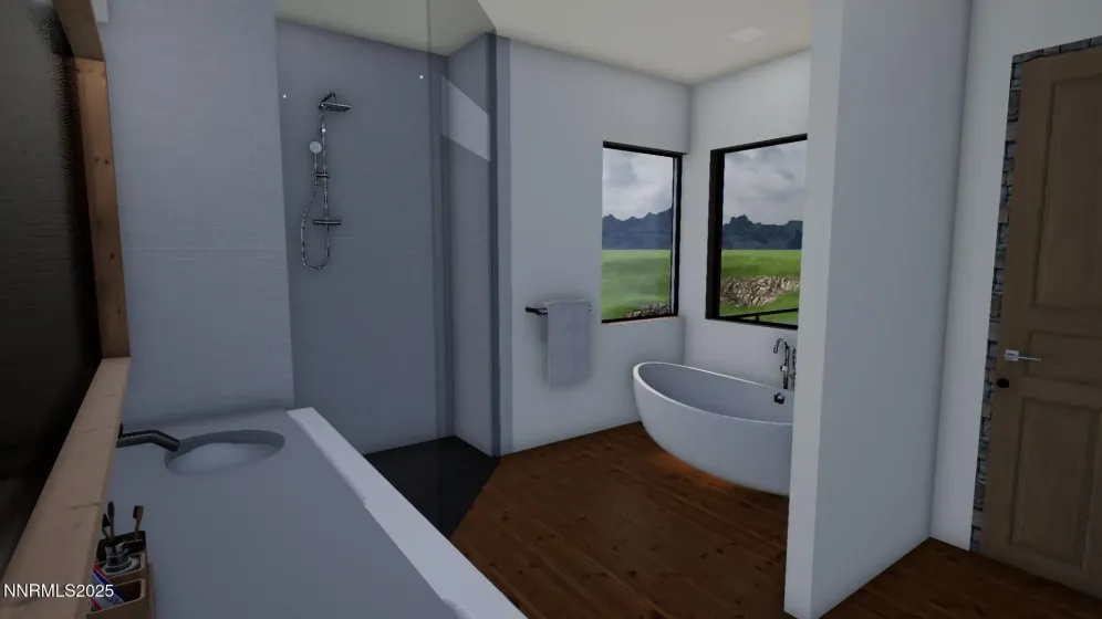 Primary bathroom (rendering) Primary bathroom (rendering)