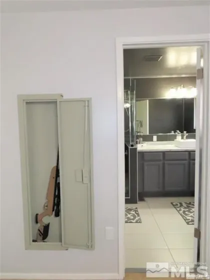 Master Bedroom wall safe