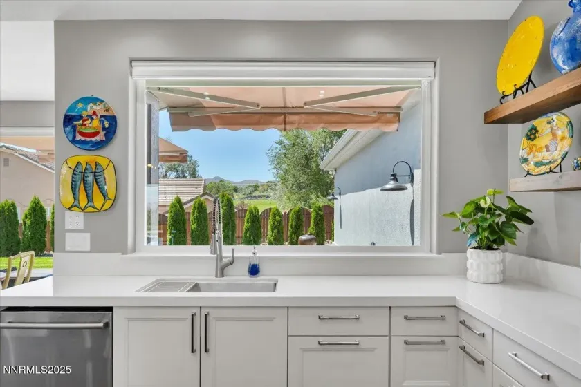 View of 10th Hole Out Kitchen Window