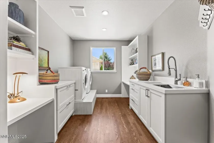 Laundry and Office Area