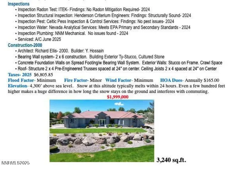 346 Wolf Run, Reno, Nevada 89511, 4 Bedrooms Bedrooms, ,4 BathroomsBathrooms,Residential,Residential,Wolf Run,250057813