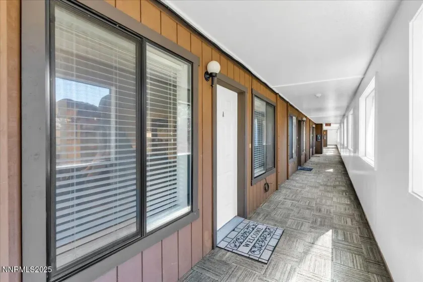 interior hallways out of the weather