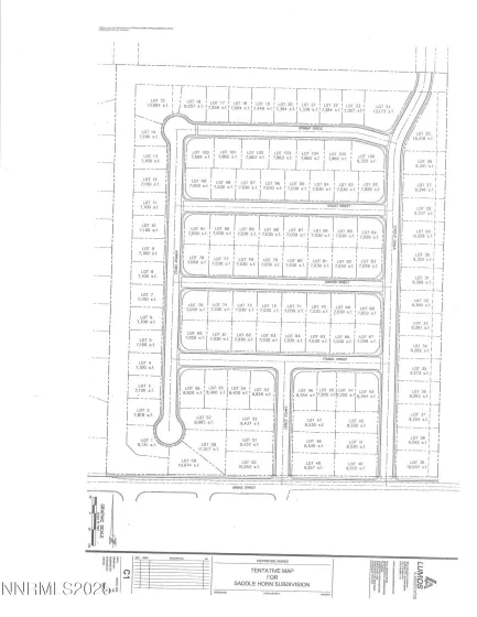 One of the proposed parcel maps