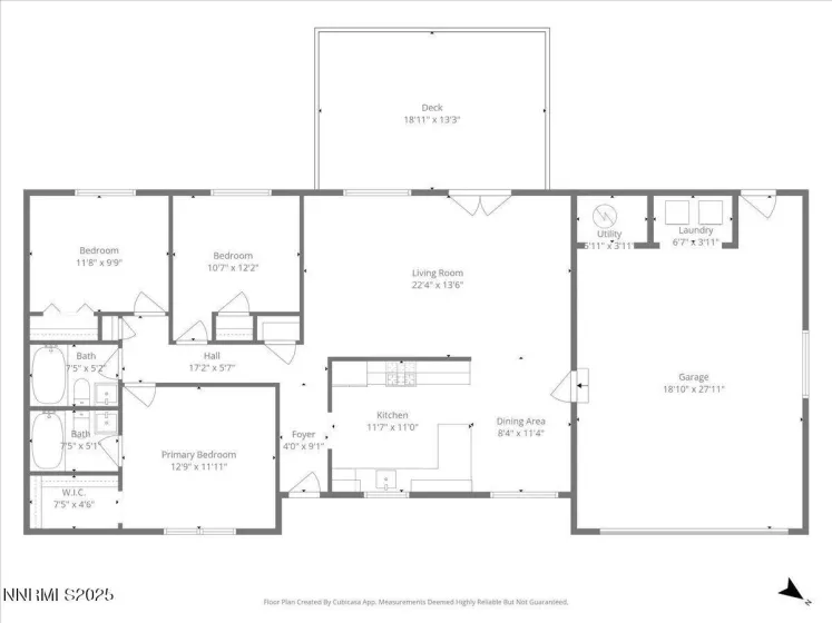 1275 Bolivia, Gardnerville, Nevada 89460, 3 Bedrooms Bedrooms, ,2 BathroomsBathrooms,Residential,Residential,Bolivia,250057920