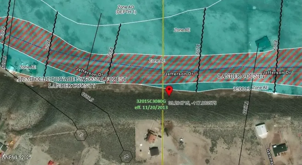 125 & 127 Jefferson, Kingston, Nevada 89310, ,Land,Residential,Jefferson,250058246