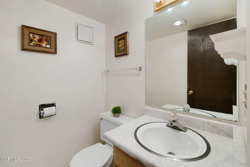 Downstairs half bath